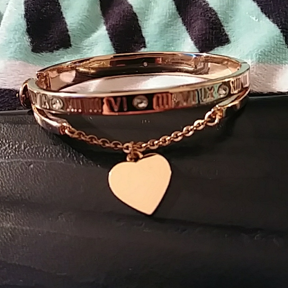 Steardy claspy single double look bracelet